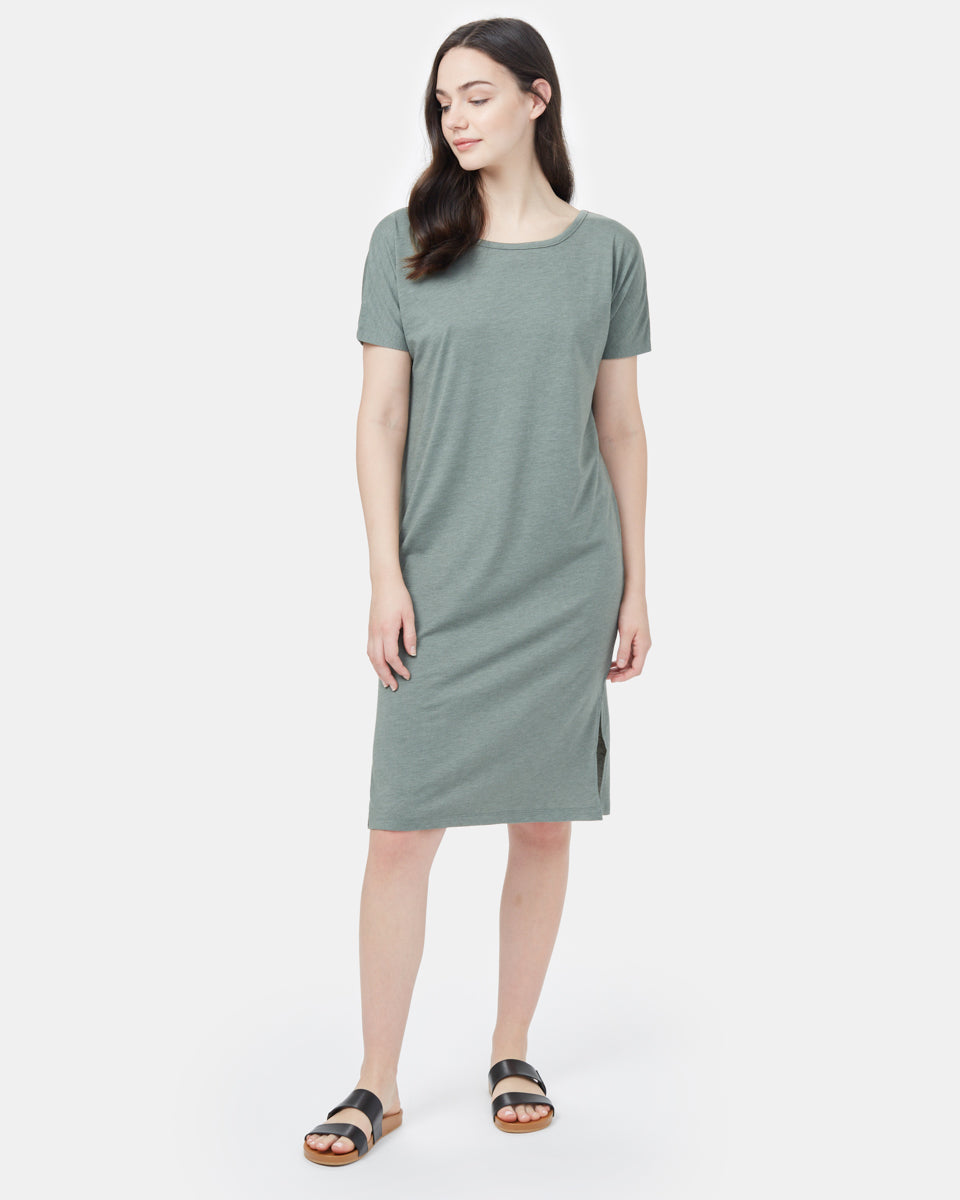 Tentree Meadow Dress - Agave Green