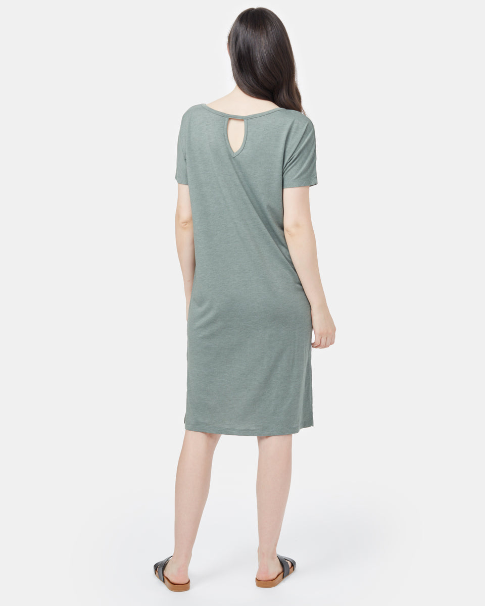 Tentree Meadow Dress - Agave Green