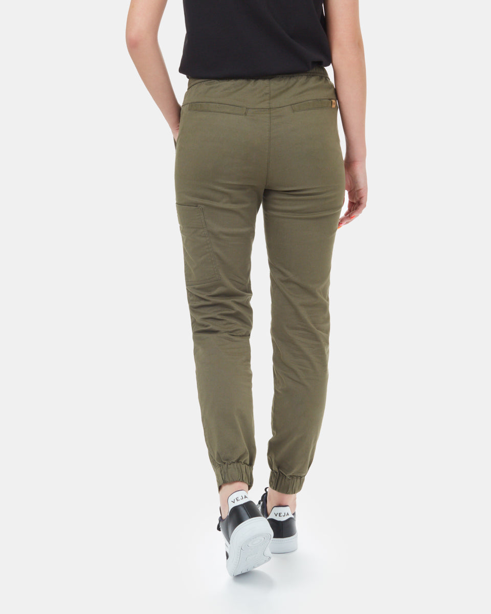 Tentree Pacific Jogger - Olive Night Green