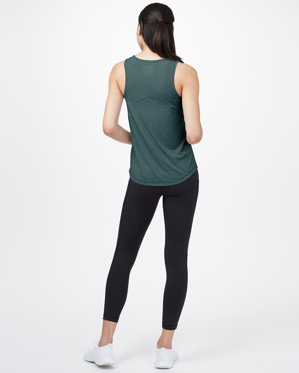 Tentree inMotion Tank - Sea Green