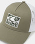 Tentree Adventure Patch Altitude Hat - Deep Lichen Green Cloud White
