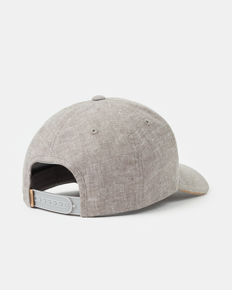 Tentree Cork Icon Hemp Elevation Hat - Gargoyle Grey Heather