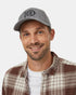 Tentree Logo Hemp Thicket Hat - Graphite Heather Carbon Grey