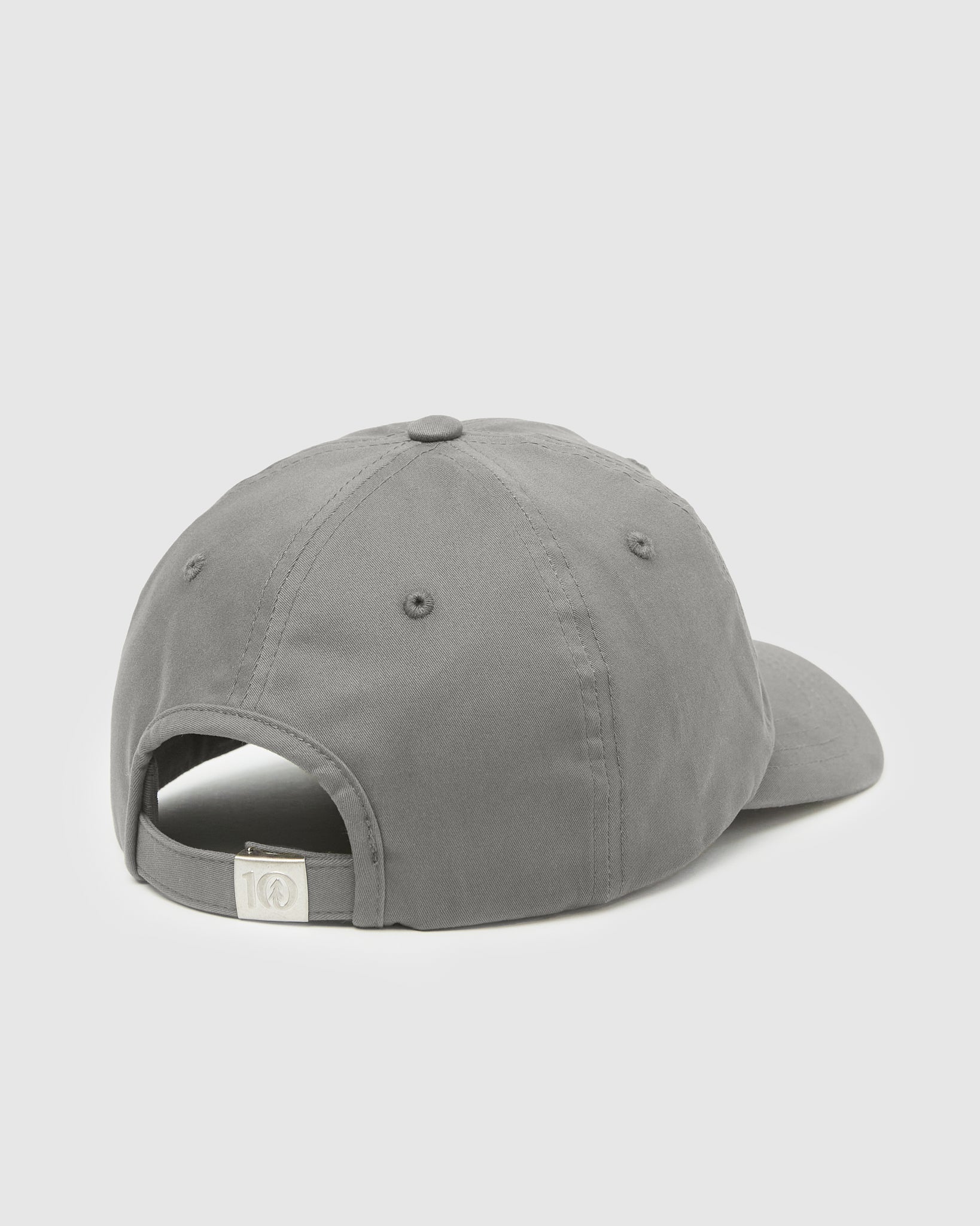 Tentree Golden Forest Peak Hat - Granite Grey White