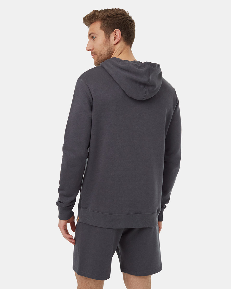 Tentree Men's Artist Series Landscape Hoodie - Graphite Burnt Sienna