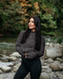 Tentree Women's Colson Sweater - Dark Grey Heather