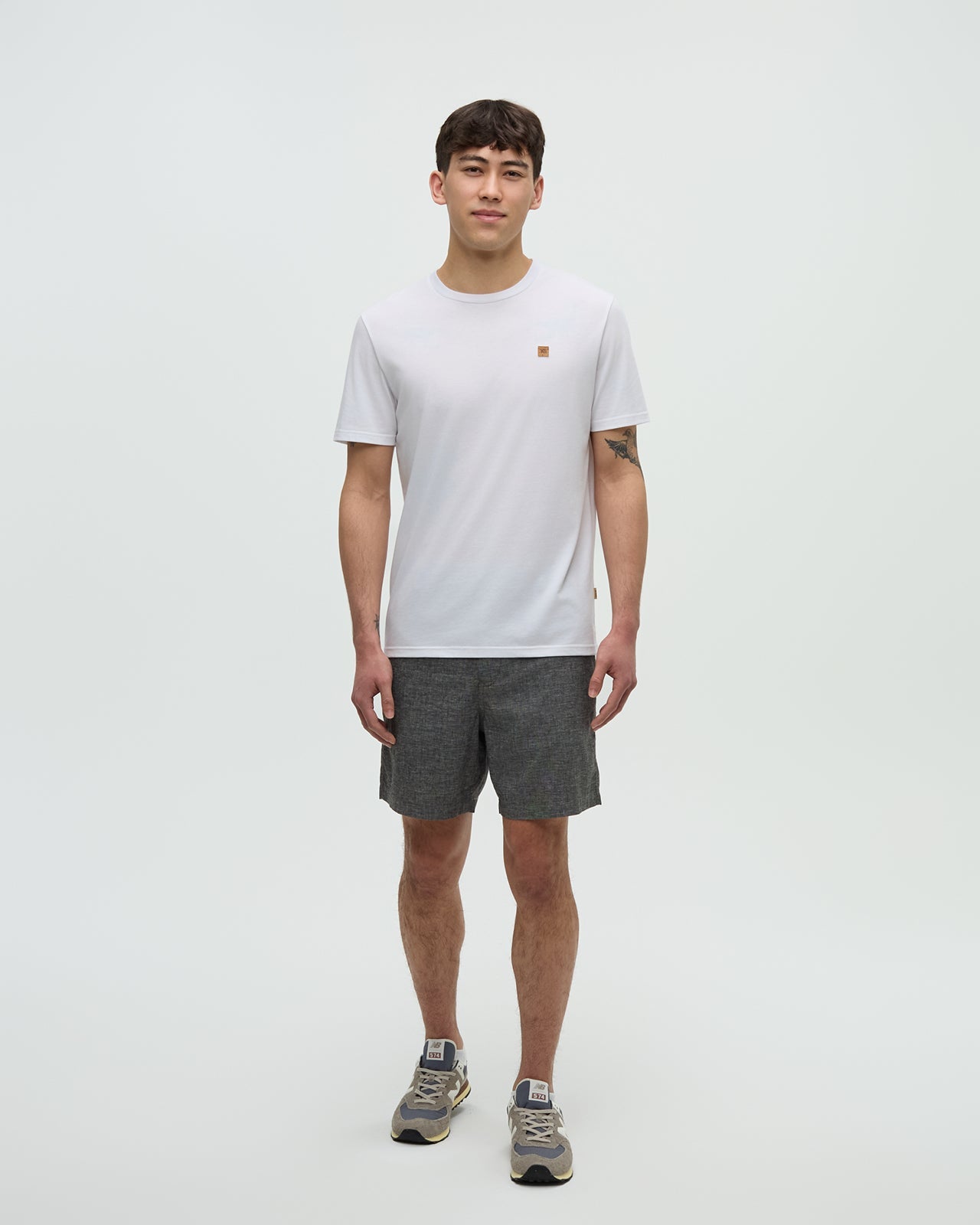 Tentree Men's Hemp Latitude 7" Short - Graphite Heather