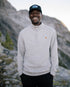 Tentree Men's Howson 1/4 Snap - Harbour Grey Heather