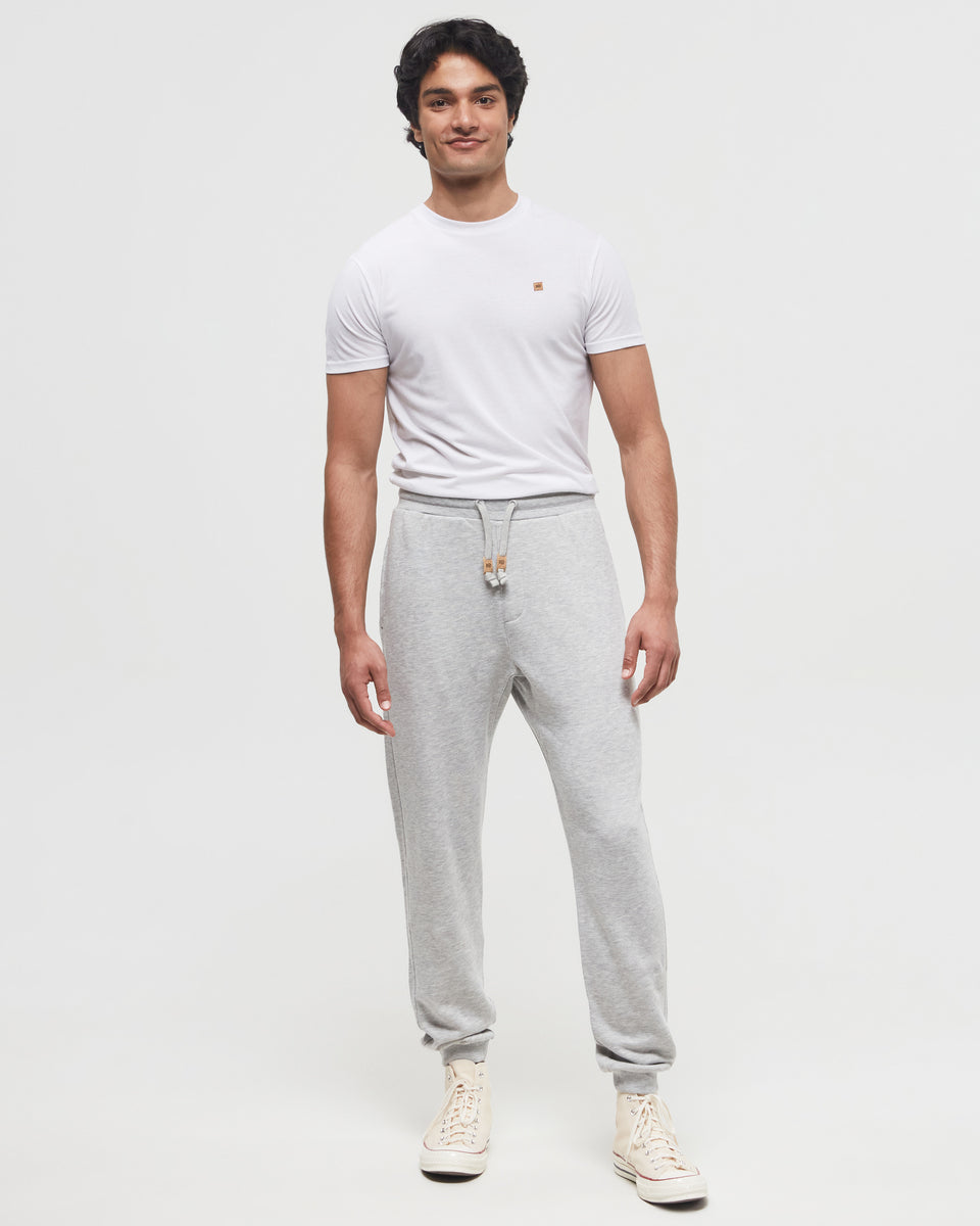 Tentree TreeFleece Atlas Sweatpant - Hi Rise Grey Heather