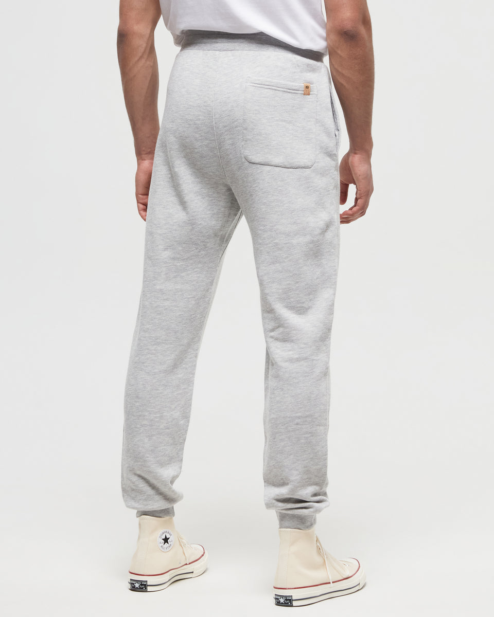 Tentree TreeFleece Atlas Sweatpant - Hi Rise Grey Heather