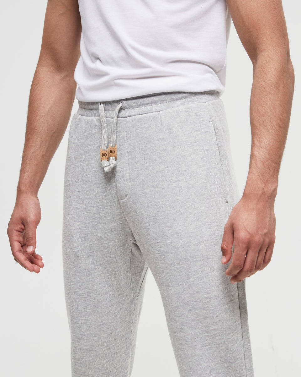 Tentree TreeFleece Atlas Sweatpant - Hi Rise Grey Heather