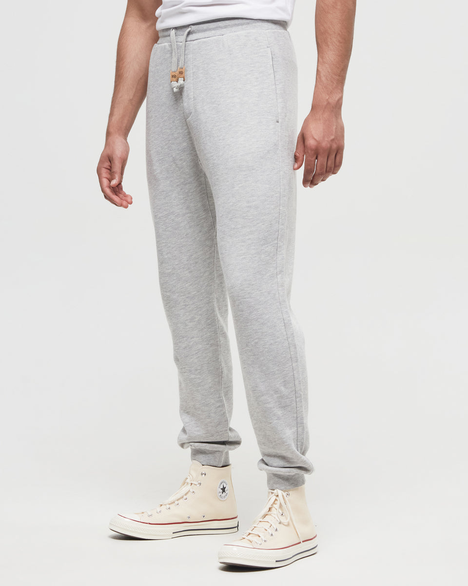 Tentree TreeFleece Atlas Sweatpant - Hi Rise Grey Heather