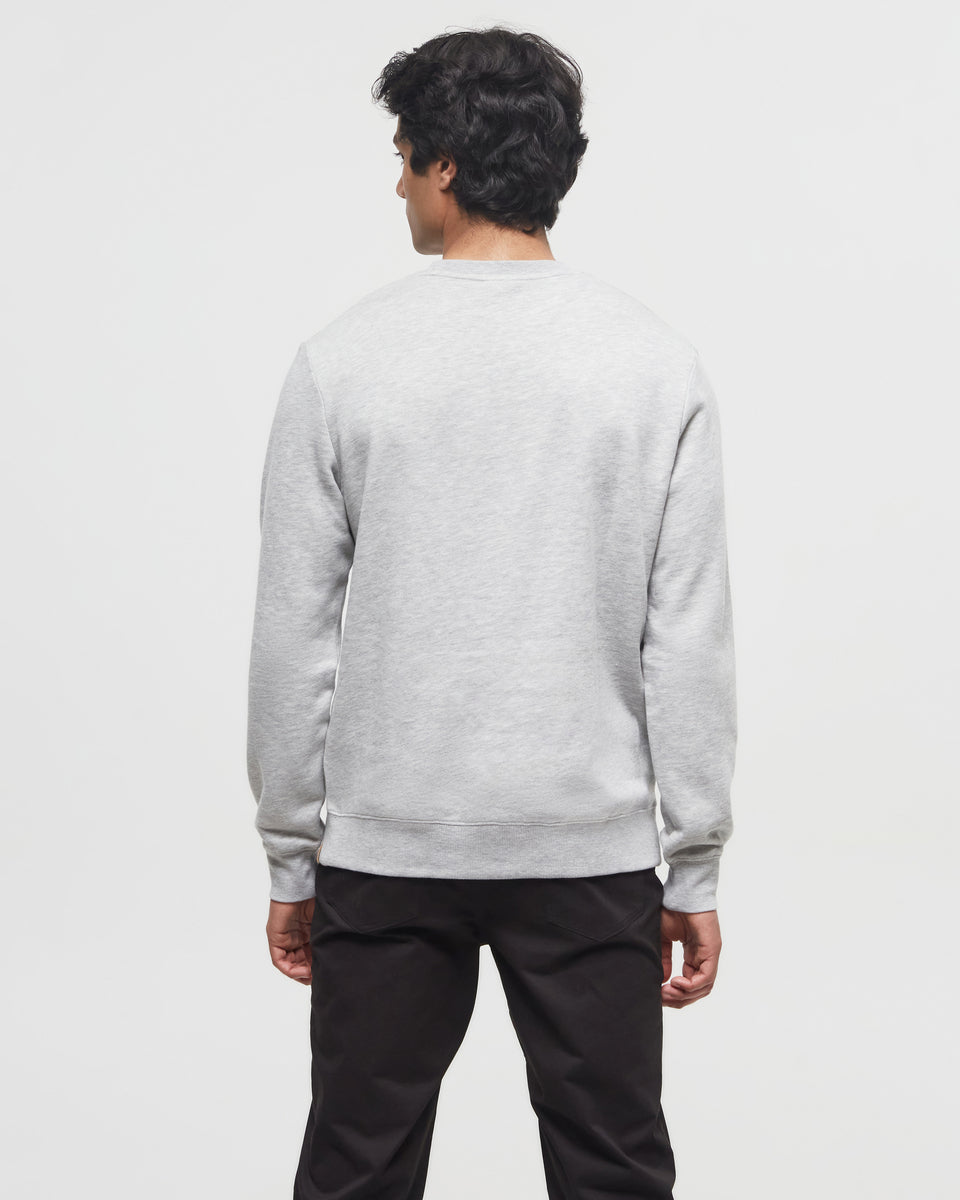 Tentree Reynard Crew - Hi Rise Grey Heather