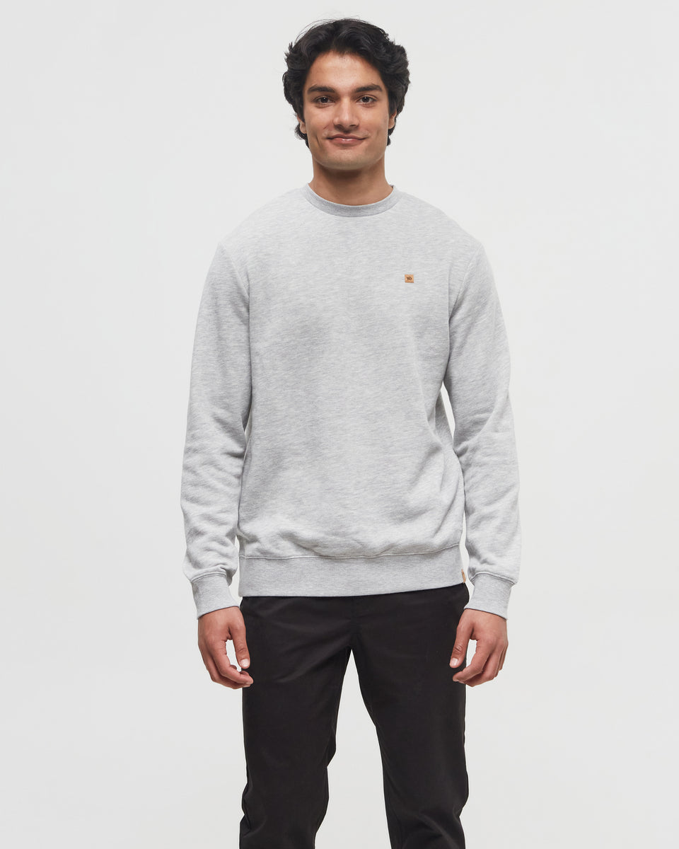 Tentree Reynard Crew - Hi Rise Grey Heather