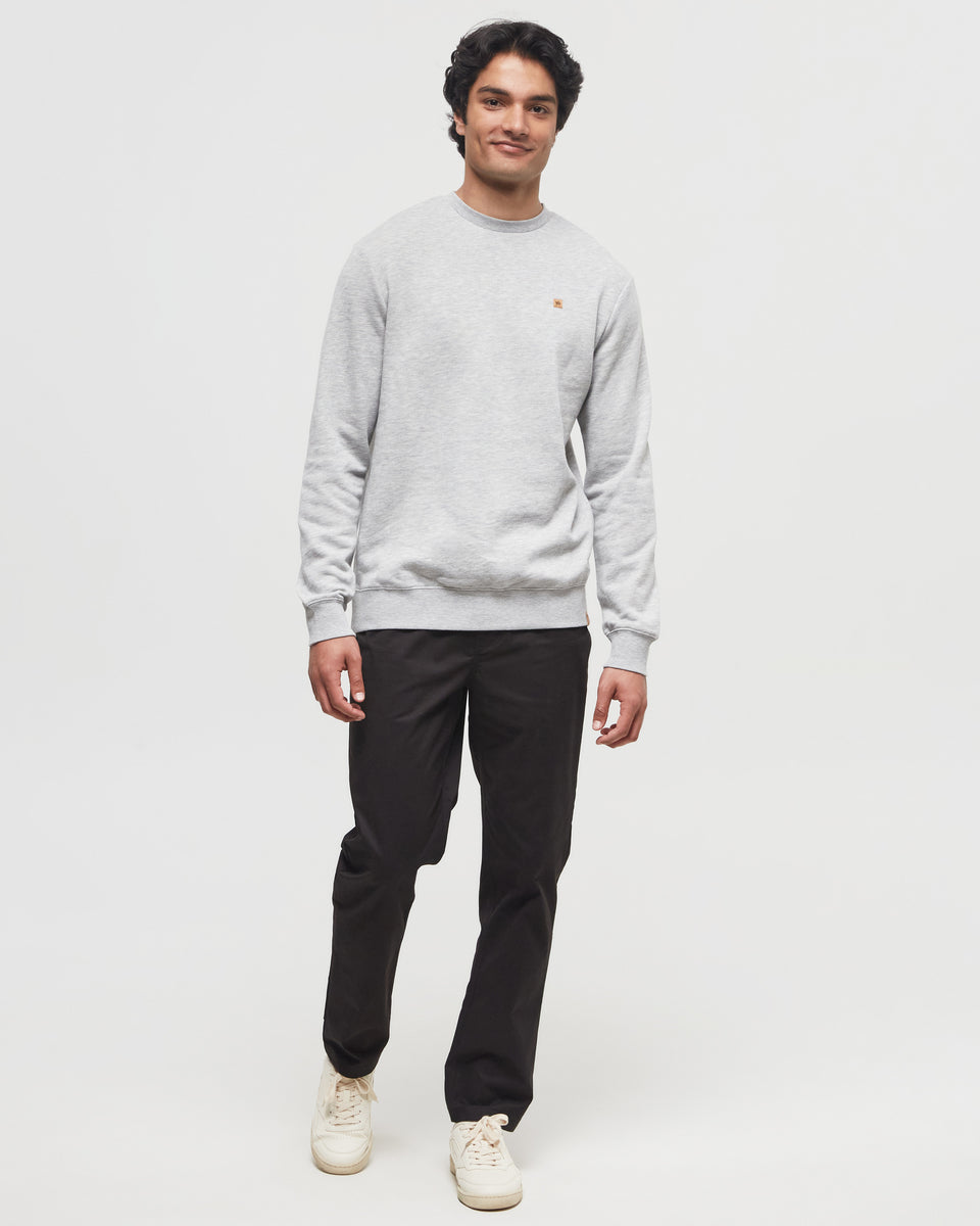 Tentree Reynard Crew - Hi Rise Grey Heather