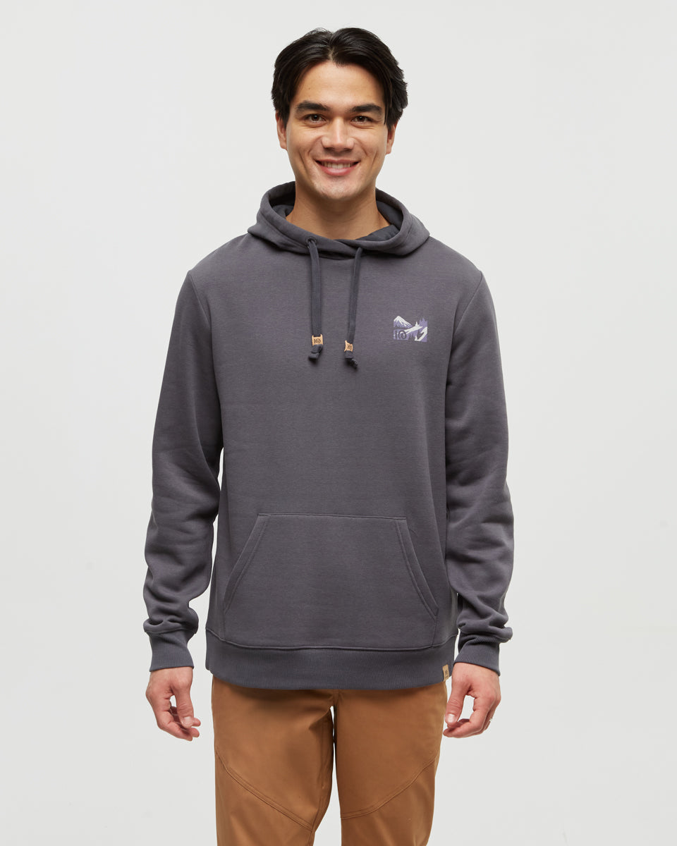 Tentree Men's Slack Country Hoodie - Graphite Vintage White