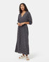 Tentree Women's EcoWoven Crepe Maxi Dress - Graphite Flourish Floral