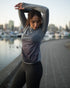 Tentree Women's InMotion Hoodie - Hi Rise Grey Heather Hi Rise Grey Mountain Sub