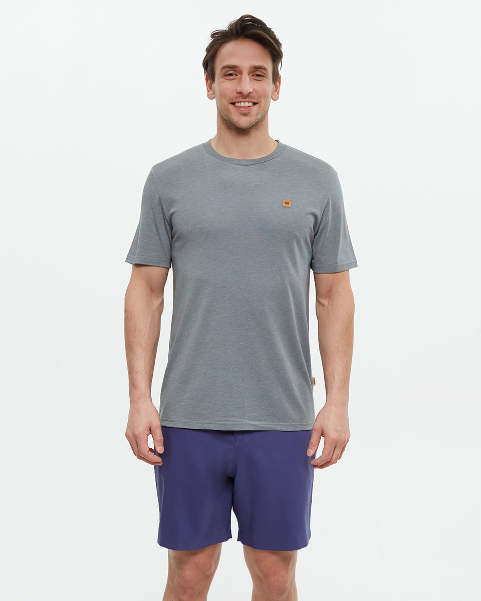 Tentree Men's TreeBlend Baker T-Shirt - Anchor Grey Heather