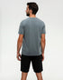 Tentree Men's Breaker T-Shirt - Anchor Grey Mineral Blue