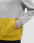 Tentree Men's Howson Hoodie - Harbour Grey Heather Rustic Yellow