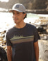 Tentree Men's Wildfire Retro Treeline T-Shirt - Graphite Light Moss