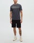Tentree Men's Wildfire Retro Treeline T-Shirt - Graphite Light Moss