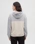 Tentree Women's Foster Hoodie - Harbour Grey Heather Pale Oak Heather