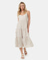 Tentree Women's Hopewell Dress - Silver Cloud Grey