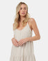 Tentree Women's Hopewell Dress - Silver Cloud Grey