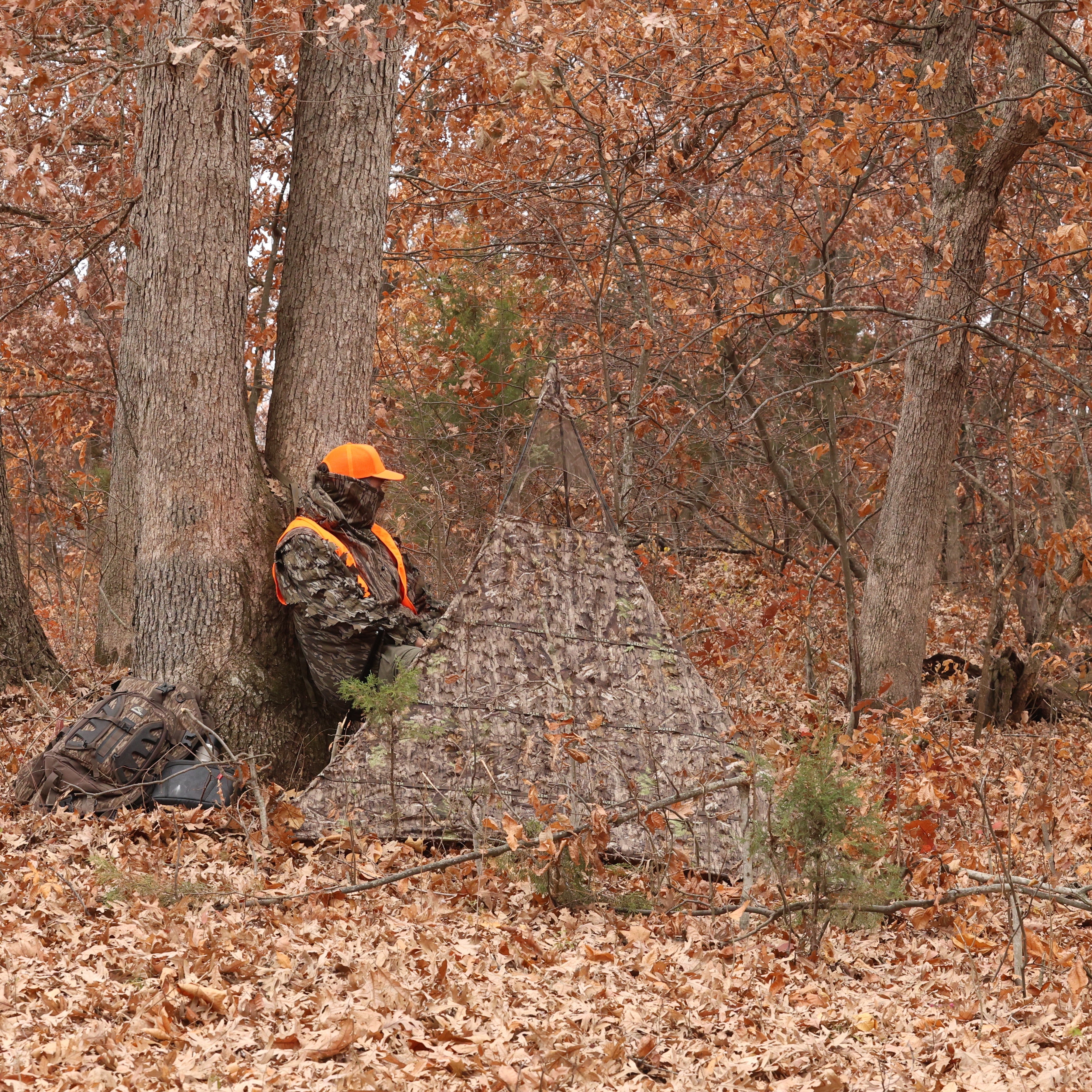 Nukem Hunting Blind - Mossy Oak Country Roots 3D Leafy – product image 13