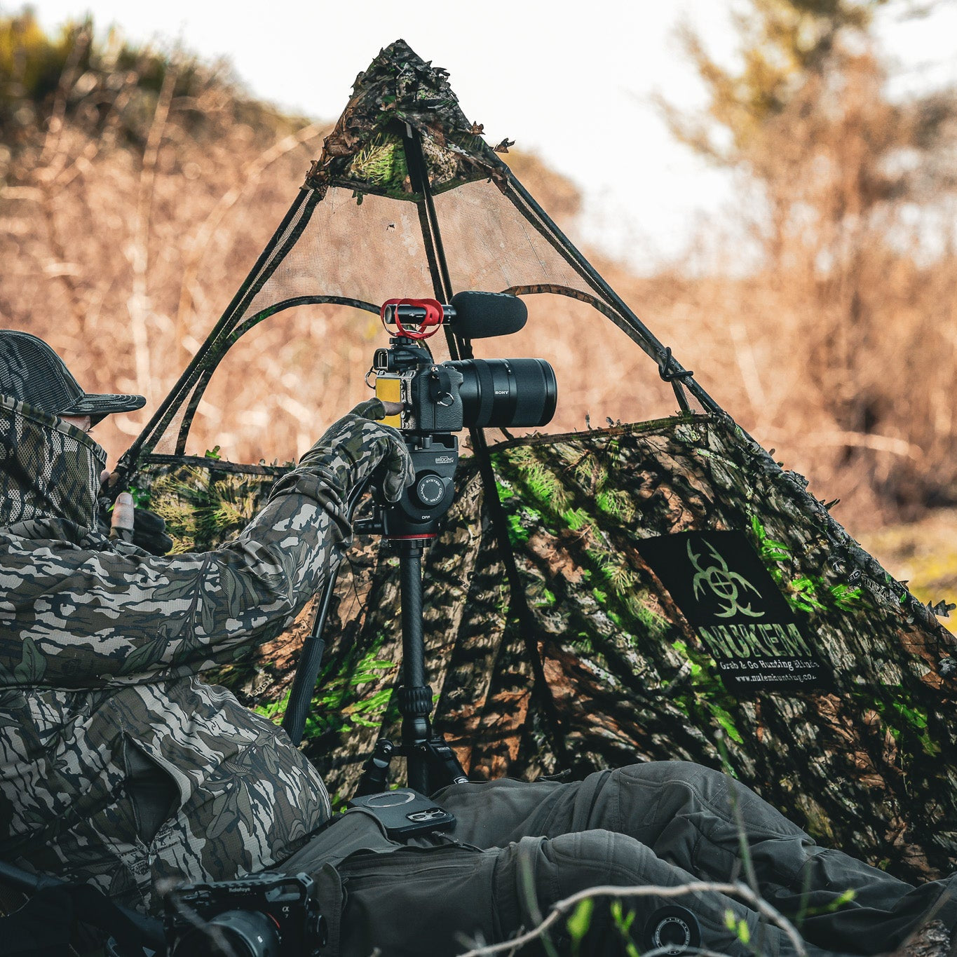 Nukem Hunting Blind - Mossy Oak Obsession 3D Leafy – product image 3