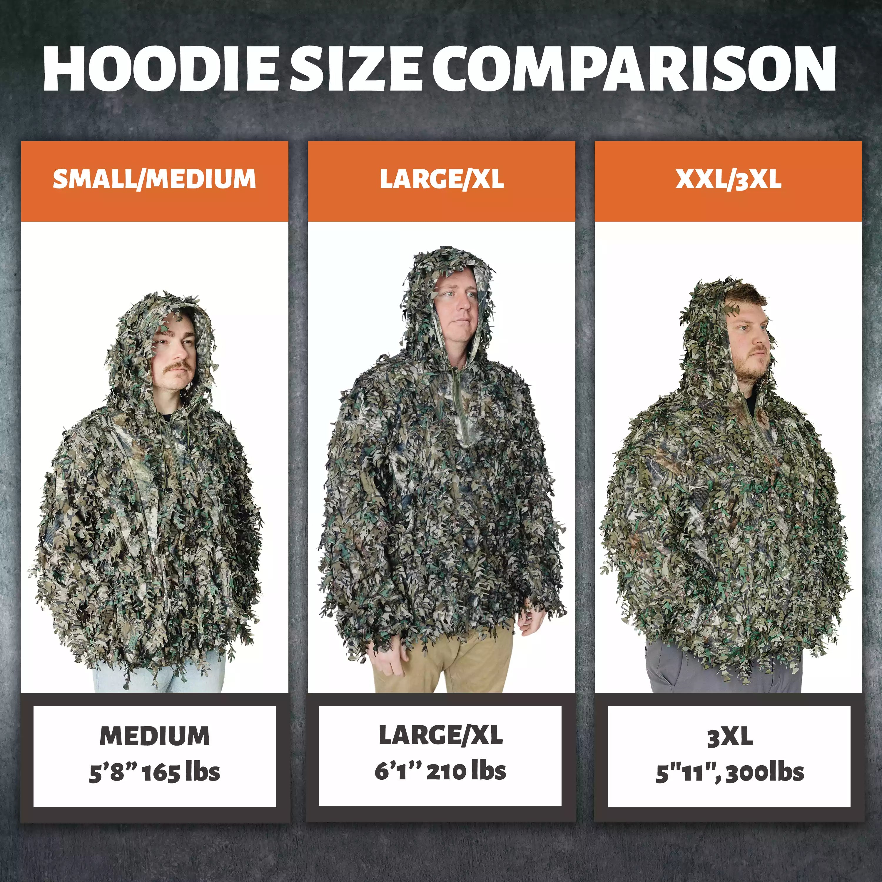 QuikCamo 3D Leafy Ghillie Suit, Top or Hoodie – product view 49