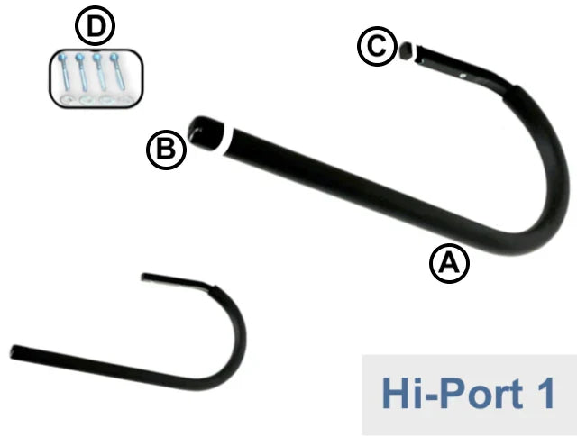Hi-Port 1 | SUP Storage Ceiling and Wall Hooks | Holds 50 lbs - product view 4