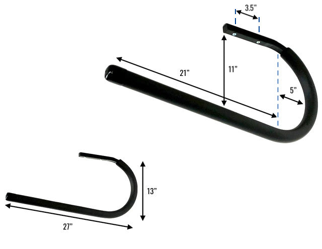 Hi-Port 1 | Wakeboard Storage Ceiling Rack | Holds 50 lbs - product view 3