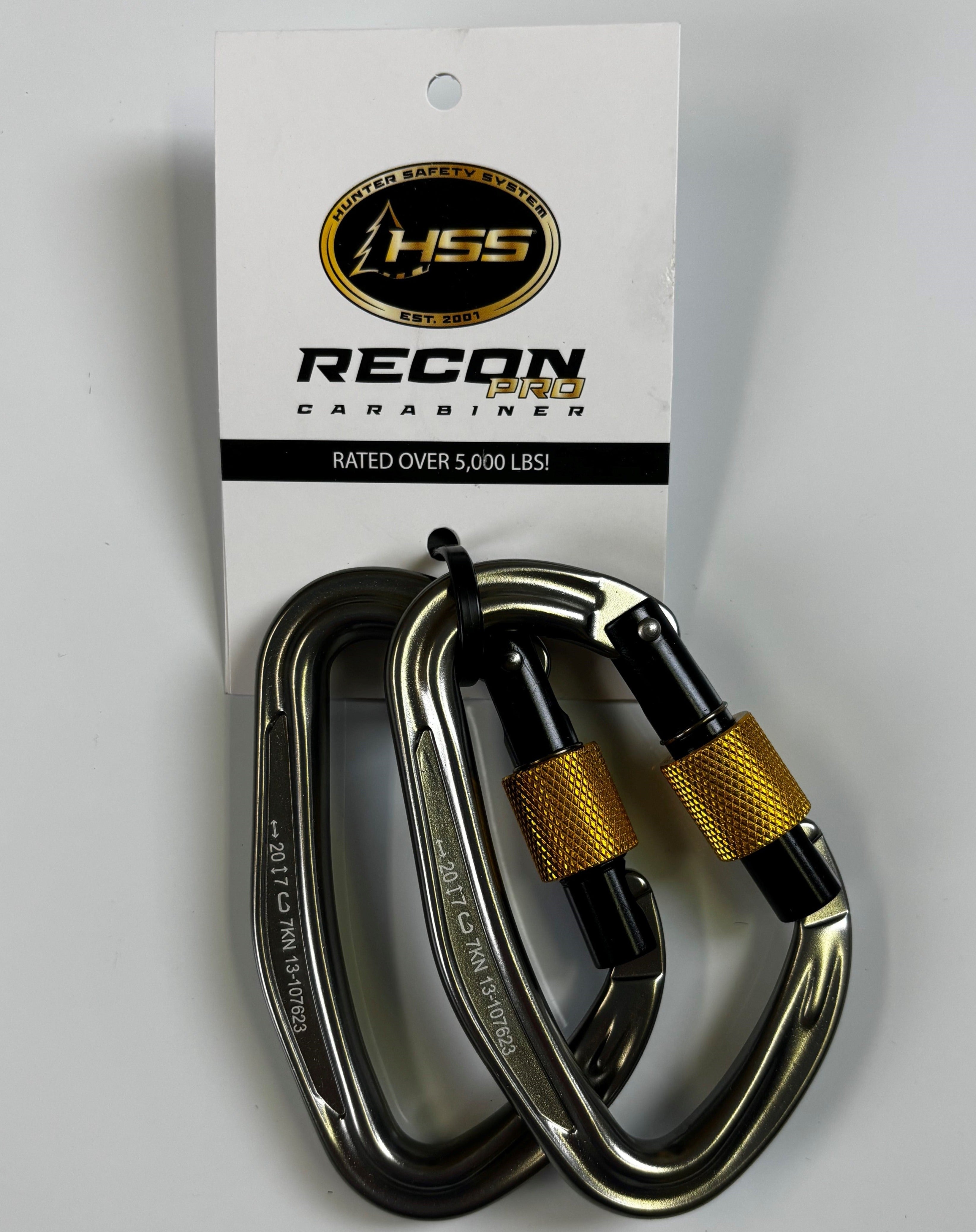 HSS Recon Pro Aluminum Carabiners – 2-Pack – product view 1