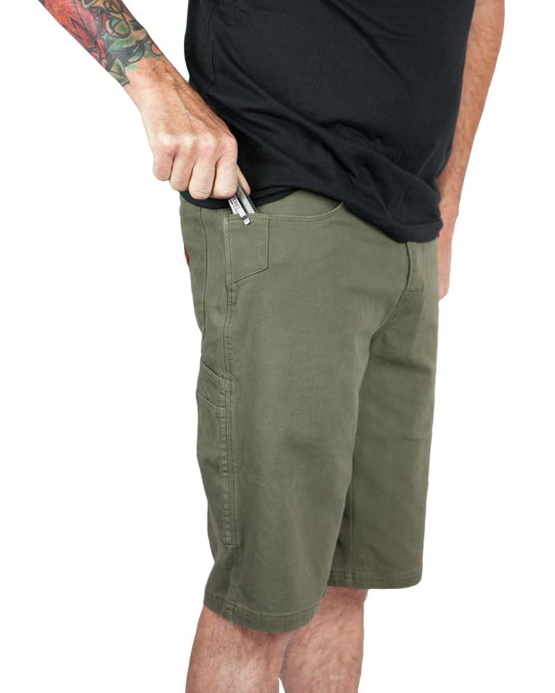 Off The Grid Surplus Havok Shorts 12" - Dark Olive