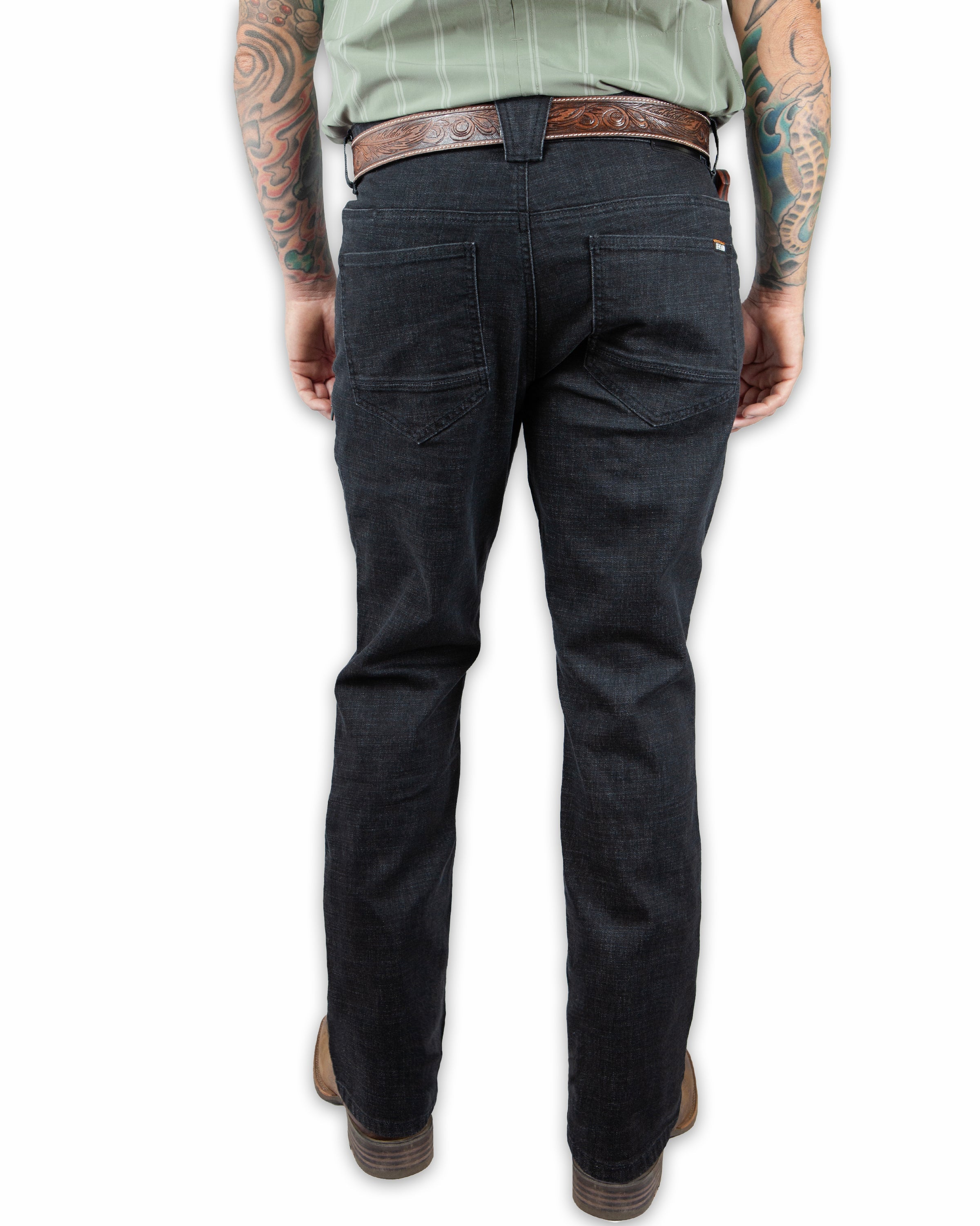 Off The Grid Surplus Hideout Denim Boot Cut - Black