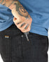 Off The Grid Surplus Hideout Denim Taper Fit Pants - Black
