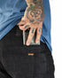 Off The Grid Surplus Hideout Denim Taper Fit Pants - Black