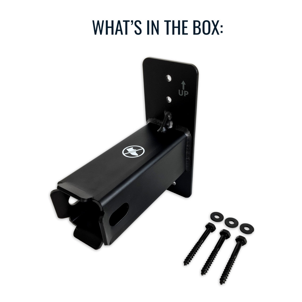 2" Hitch Wall Mount | Holds Bike or Cargo Car Rack - product view 6