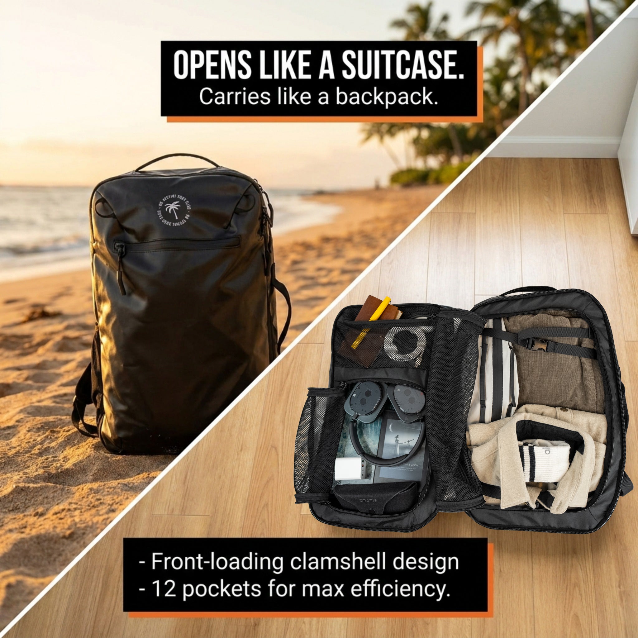 Travel Backpack by Ho Stevie!