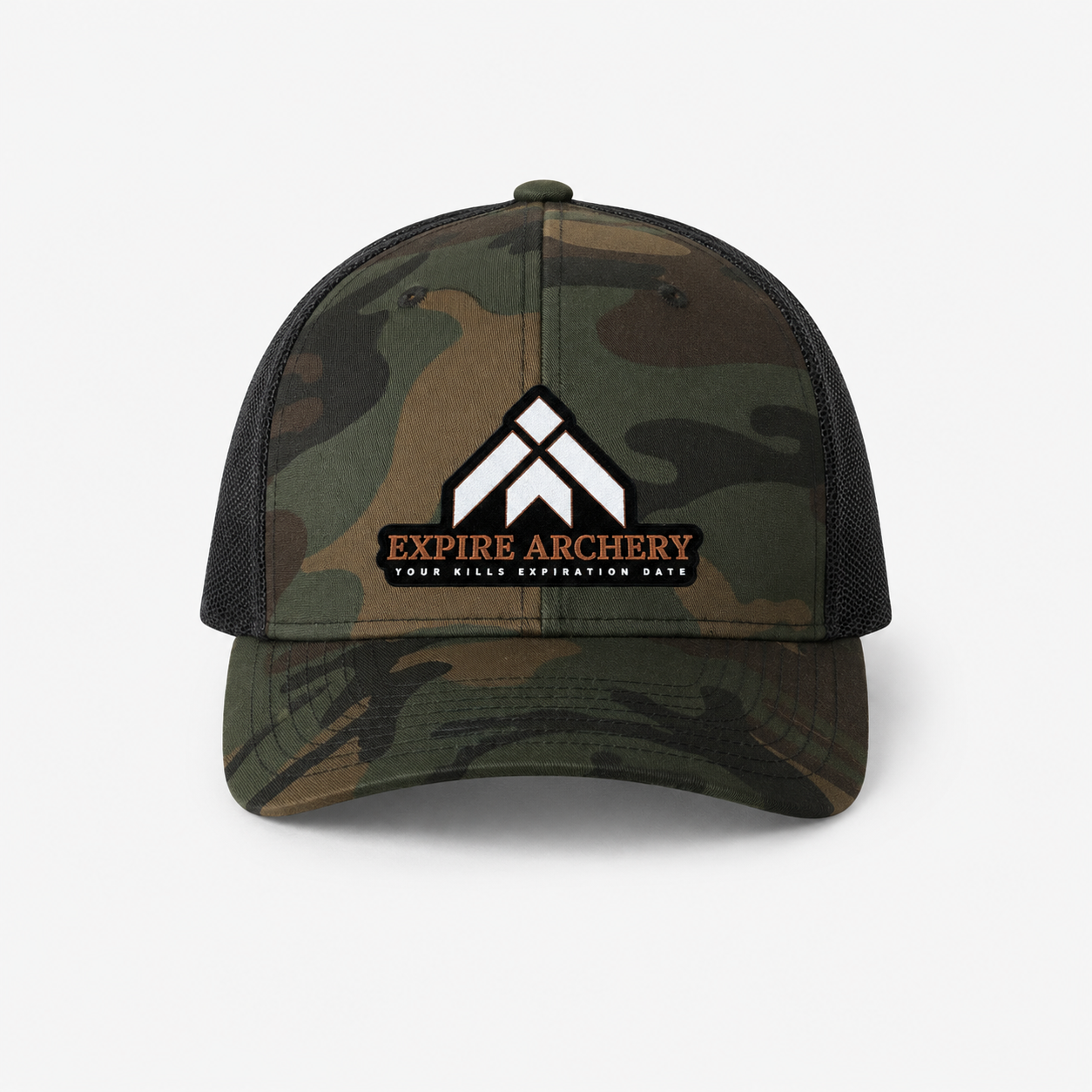 Expire Archery Camo Ball Cap – product image 1