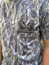 Whitetail Co. Youth Old Tree Bark Camo Faded Pocket Tee