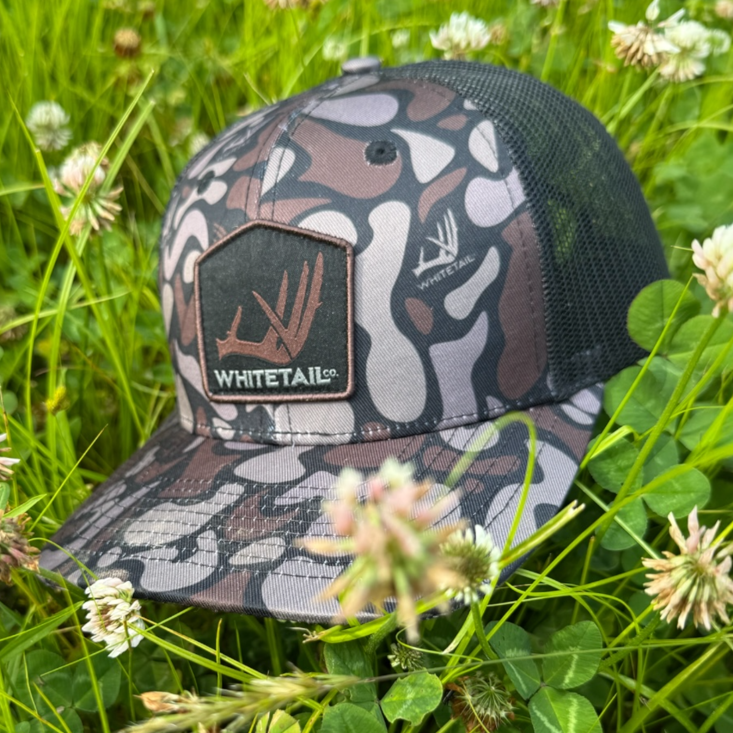 Whitetail Co. Dark Old Camo Shed Antler 6 Panel