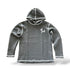 Whitetail Co. Rut Line Waffle Hoodie Black (SIZE UP)