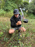 Whitetail Co. Rut Line Waffle Hoodie Black (SIZE UP)