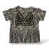 Whitetail Co. Toddler Old Tree Bark Camo Faded Pocket Tee