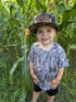 Whitetail Co. Toddler Old Tree Bark Camo Faded Pocket Tee
