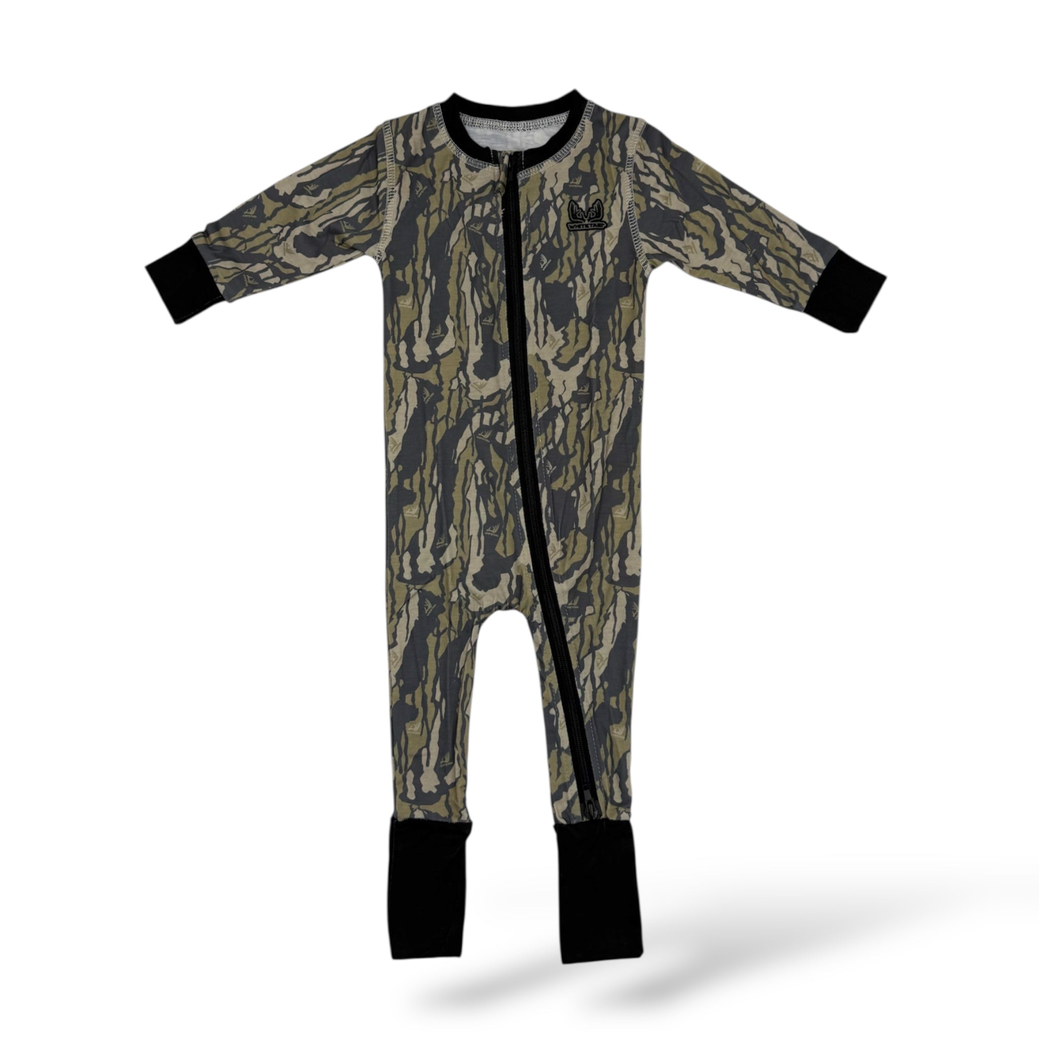 Whitetail Co. Old Tree Bark Footy Pajamas